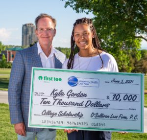 Kyla Gordon, 2021 Golf Scholarship Recipient from First Tee - Colorado Rocky Mountains